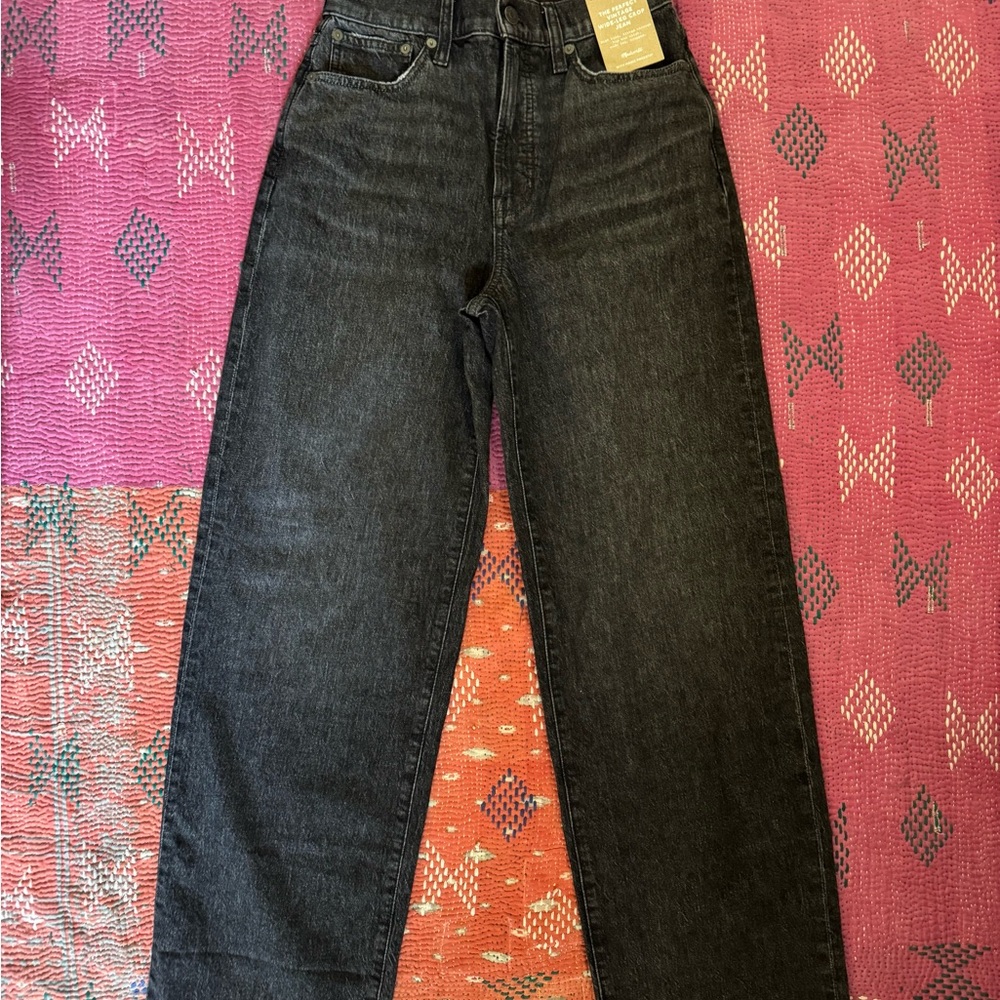 The Perfect Vintage Wide-leg Crop Jean